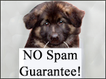 NO spam guarantee!