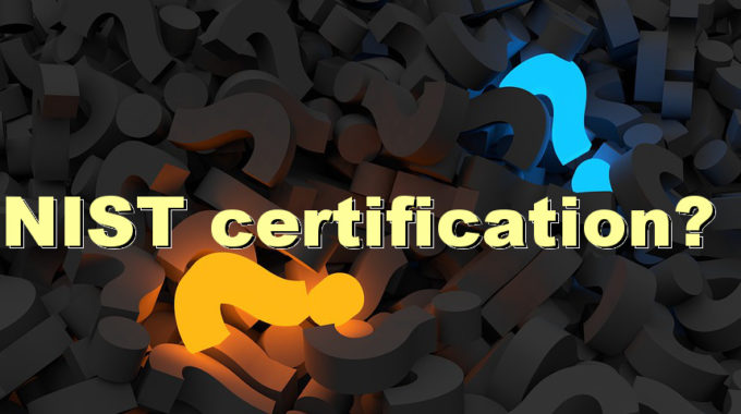 NIST Certification