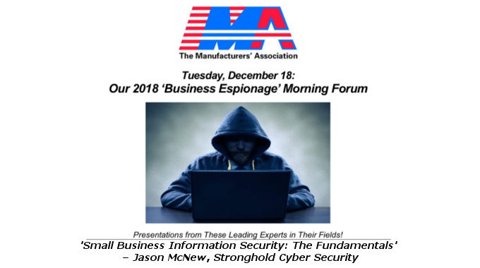 Manufacturers' Association Small Business Information Security