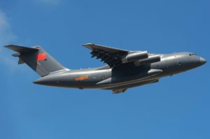 China's Y-20 aircraft